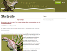 Tablet Screenshot of bergagamen.de